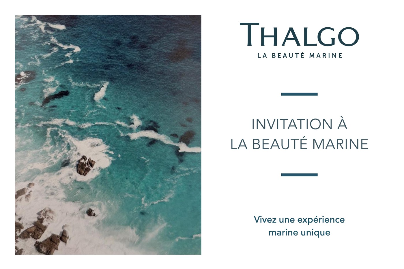 Le bon cadeau de l’institut : Thalgo, invitation à la beauté marine